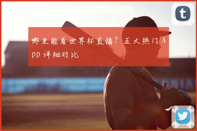哪里能看世界杯直播？五大热门 App 详细对比